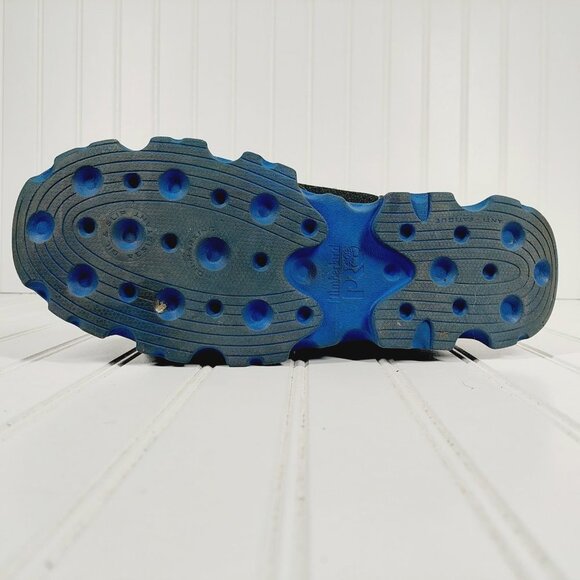 Timberland PRO Powertrain Alloy Toe ESD Work Black Blue Athletic Sneakers A927 - Picture 10 of 11